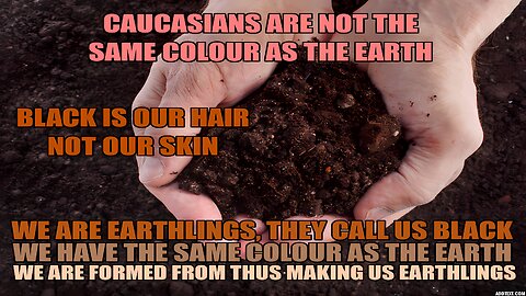 Adam Means Ground In The Hebrew, Ruddy Means Black, Breath Of Life Means Wisdom
