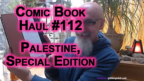 Comic Book Haul #112: Palestine, Special Edition HC, Joe Sacco, 2007 [ASMR]