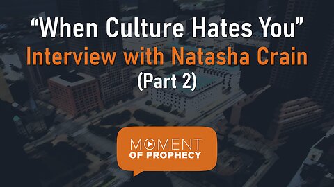 Moment of Prophecy | Episode 41: When Culture Hates You: Interview with Natasha Crain: Part 2