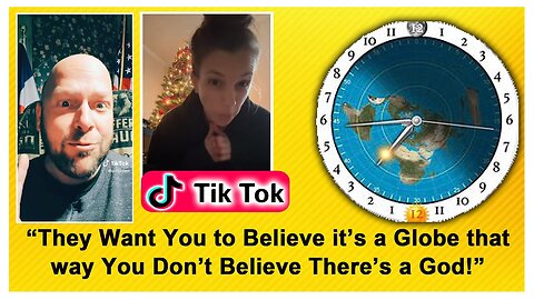 "They Want You to Believe it's a Globe that Way You don't Believe in God!"