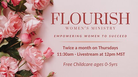 Back to Faith - Mother's Day Tea - Barbara and Heather Perdue - Flourish - 05/08/25