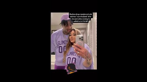 Blueface shares some receipts!