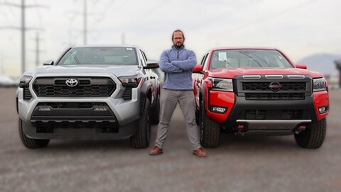 HUGE L for Toyota! //2026 Nissan Frontier vs 2026 Toyota Tacoma//