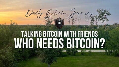 What is the point of holding Bitcoin?