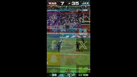another Pick Score JAX 42 vs WAS 7 #AllMadden #Madden25 #NFLmadden #madden