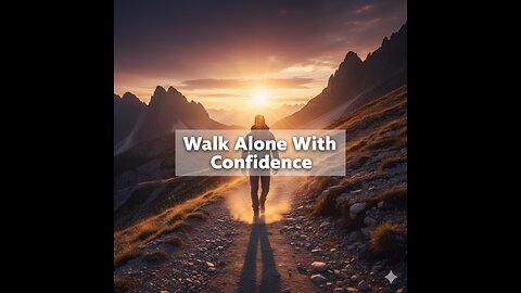Walk Alone With Confidence | Apni Raah Khud Banao