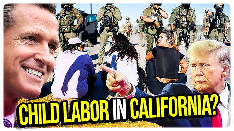 Gavin Newsom’s Hypocrisy Exposed: Tear Gas, Child Trafficking & Cannabis Raids