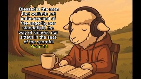 Psalm 1:1 — “The Blessed Walk” | Lofi Psalm | Peaceful Scripture Meditation