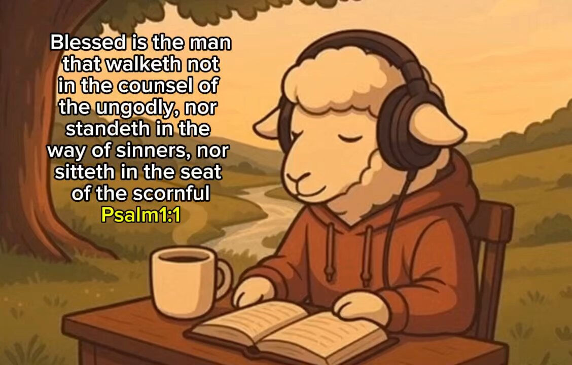 Psalm 1:1 — “The Blessed Walk” | Lofi Psalm | Peaceful Scripture Meditation
