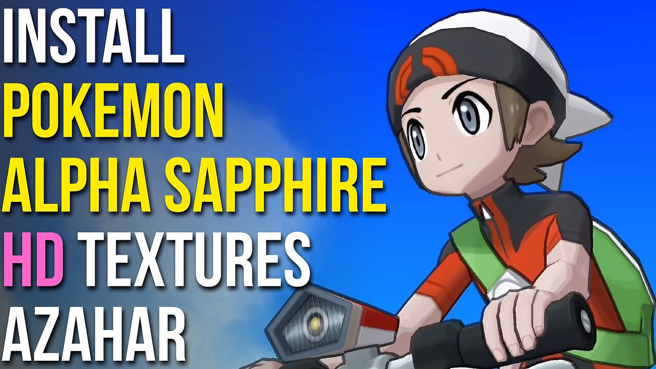 How to Install Pokémon Alpha Sapphire HD Texture Pack in Azahar 3DS Emulator