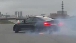 BMW drifting