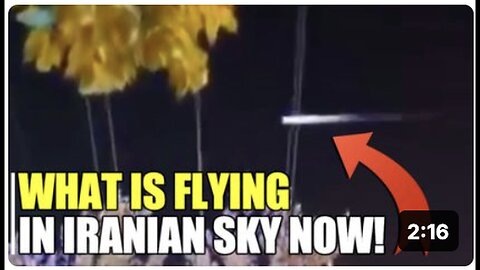 "Spectacular Luminous Projectile Spotted in Iranian Sky Sparks Widespread Speculation"