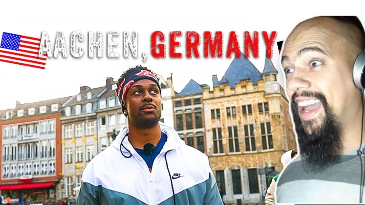 Reacting to American's FIRST TIME Visiting Aachen Germany