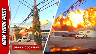 New dashcam video shows different angle of UPS plane crash