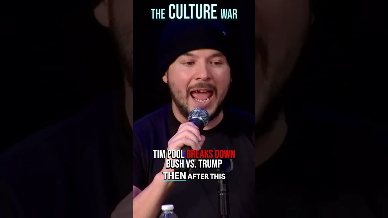 Tim Pool BREAKS DOWN Difference Between Bush And Trump