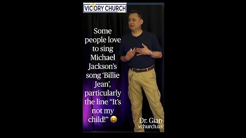 You didn’t do it? Ha! by Dr. Gian Pastor of Victory Church - vchurch.us