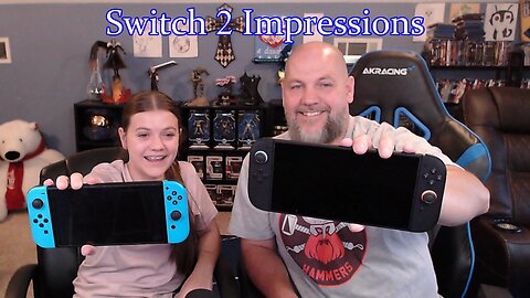 Dad and Daughter Nintendo Switch 2 and Mario Kart World Impressions #switch #mariokart #nintendo