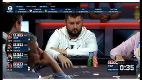 "World Series Poker Player Discusses Jab Side Effects on Mic"