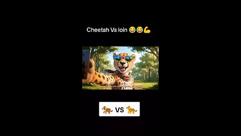 Cheetah Vs loin roast video 😂
