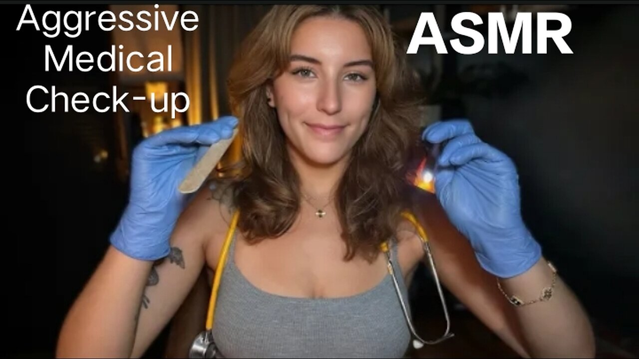 ASMR | Fast And Aggressive Medical Exam On You