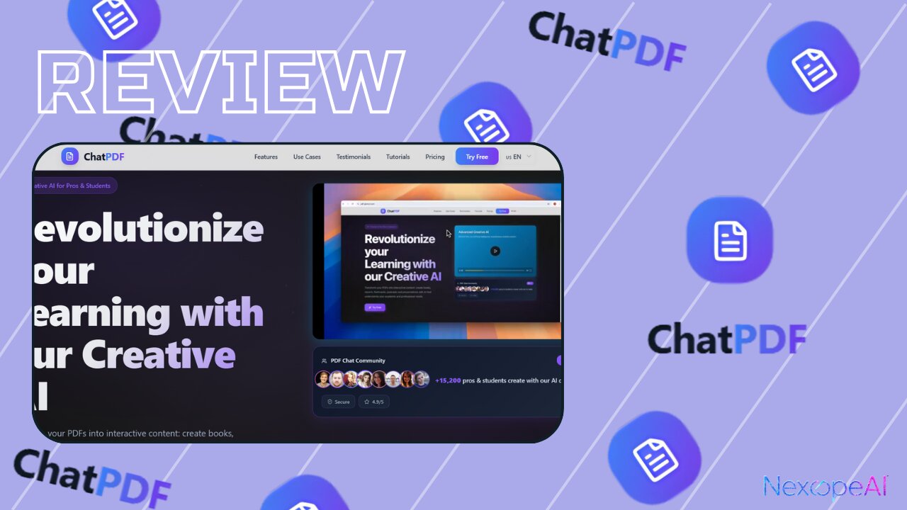 📚 Turn PDFs into Flashcards, Podcasts & More with ChatPDF AI