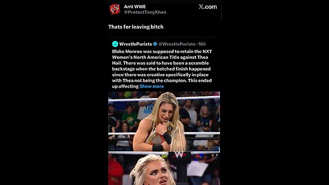 AEW Fans Cross the Line AGAIN! Blake Monroe Hate Is Disgusting! #shorts