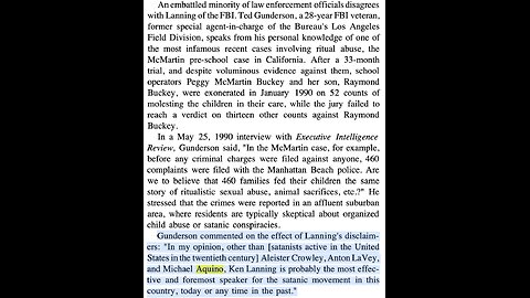 The FBI's Lanning Report, John Douglas, and Satanic Crime with Author Ken Ammi. (2018)