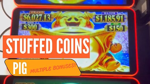 Crazy Win on Free Games - Stuffed Coins Slot 🐷🎰🎊