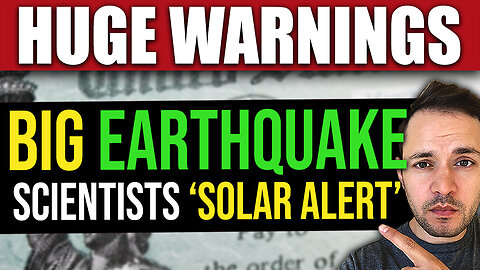 BREAKING: New Earthquake + Solar Flare WARNING