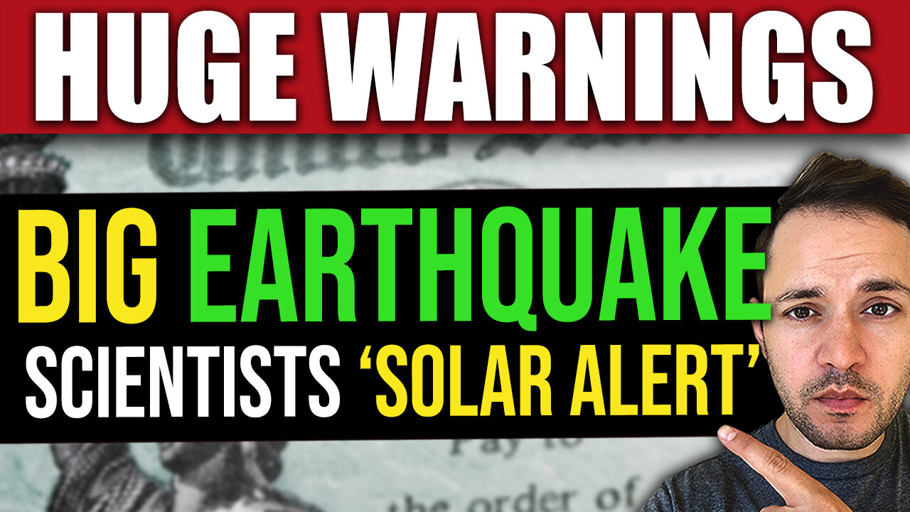 BREAKING: New Earthquake + Solar Flare WARNING