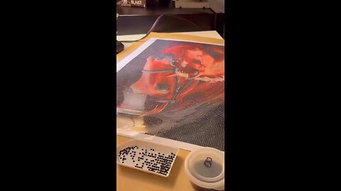 Mare & Foal Diamond Painting Pt 2
