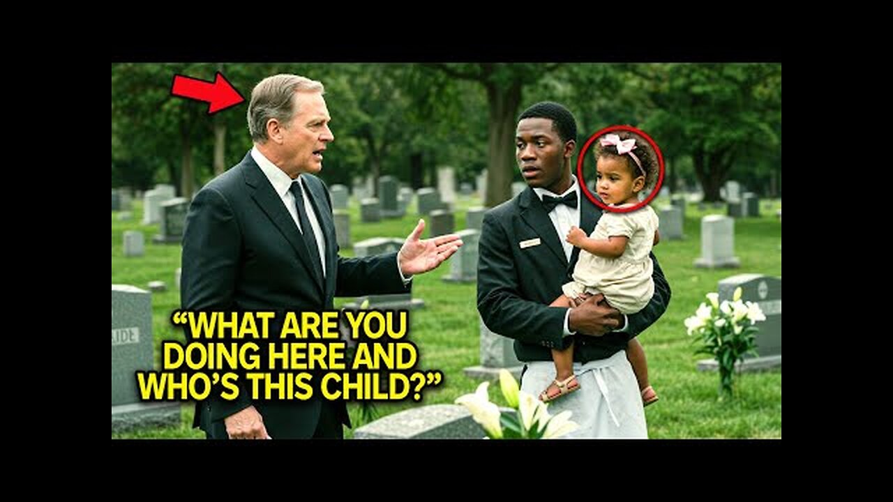 A Black Waiter Was Crying at His Daughter’s Grave. What the Billionaire Learned Left Him Speechless