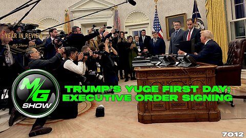 Trump’s YUGE First Day; Executive Order Signing