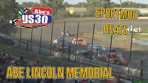 Abe Lincoln Memorial | Sportmod Heats | US 30 Speedway | 9-18-2021