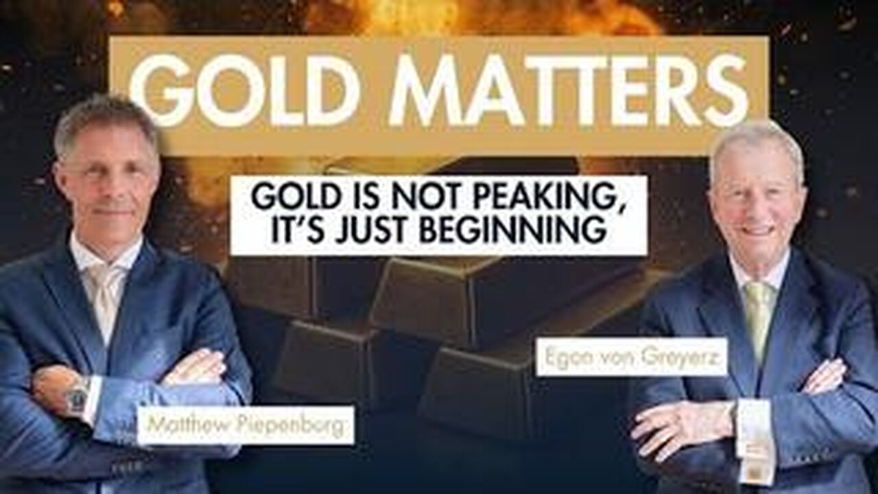 Gold Is Not Peaking, It’s Just Beginning