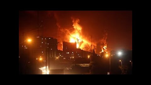 Video shows strike on HQ 'of the Iranian regime's nuclear project'