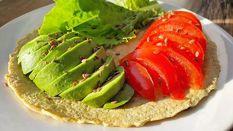Healthy Oatmeal Crepe in 5 Minutes 🕔 Avocado Breakfast for Weight Loss