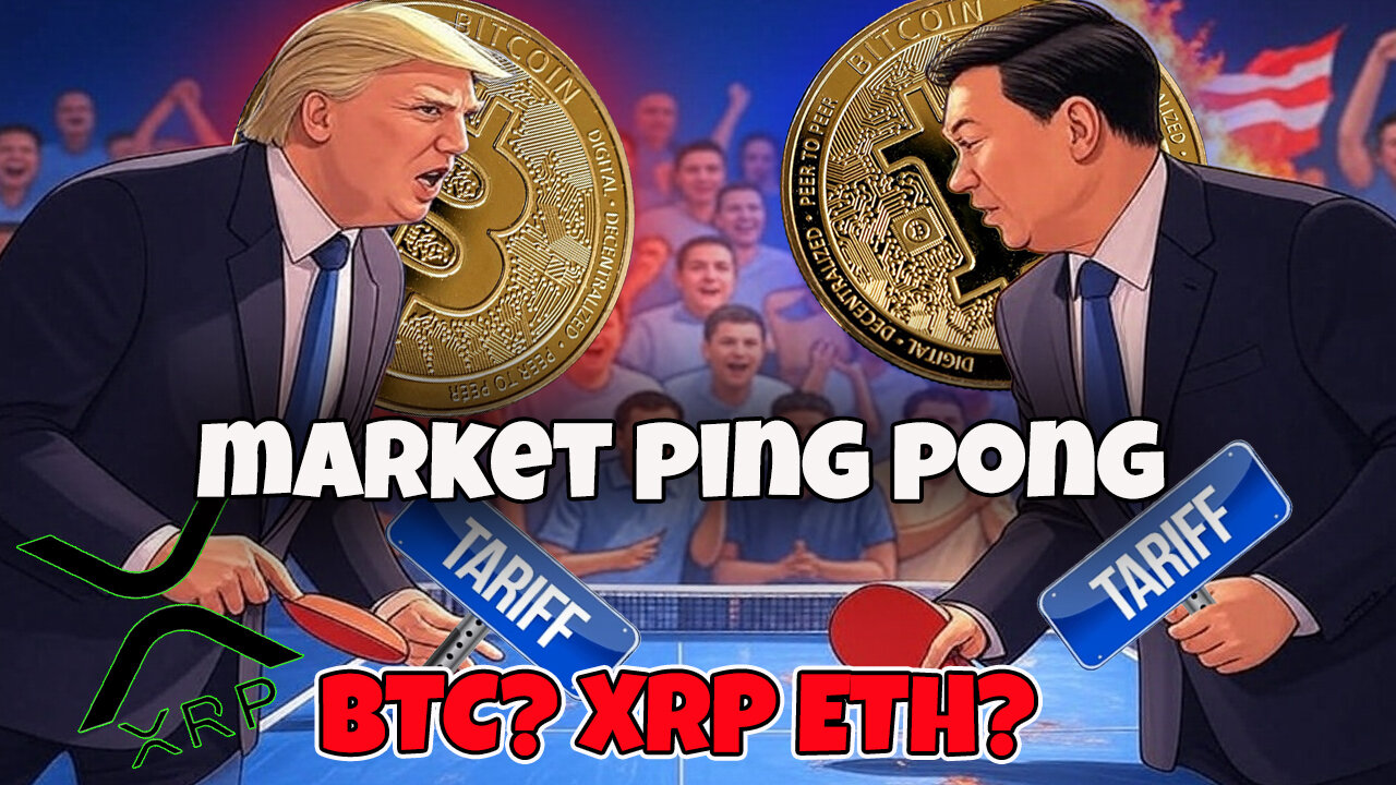 Crypto charts ping pong, Tarrifs, Stocks, bonds...what is going on? lets discuss tonight!