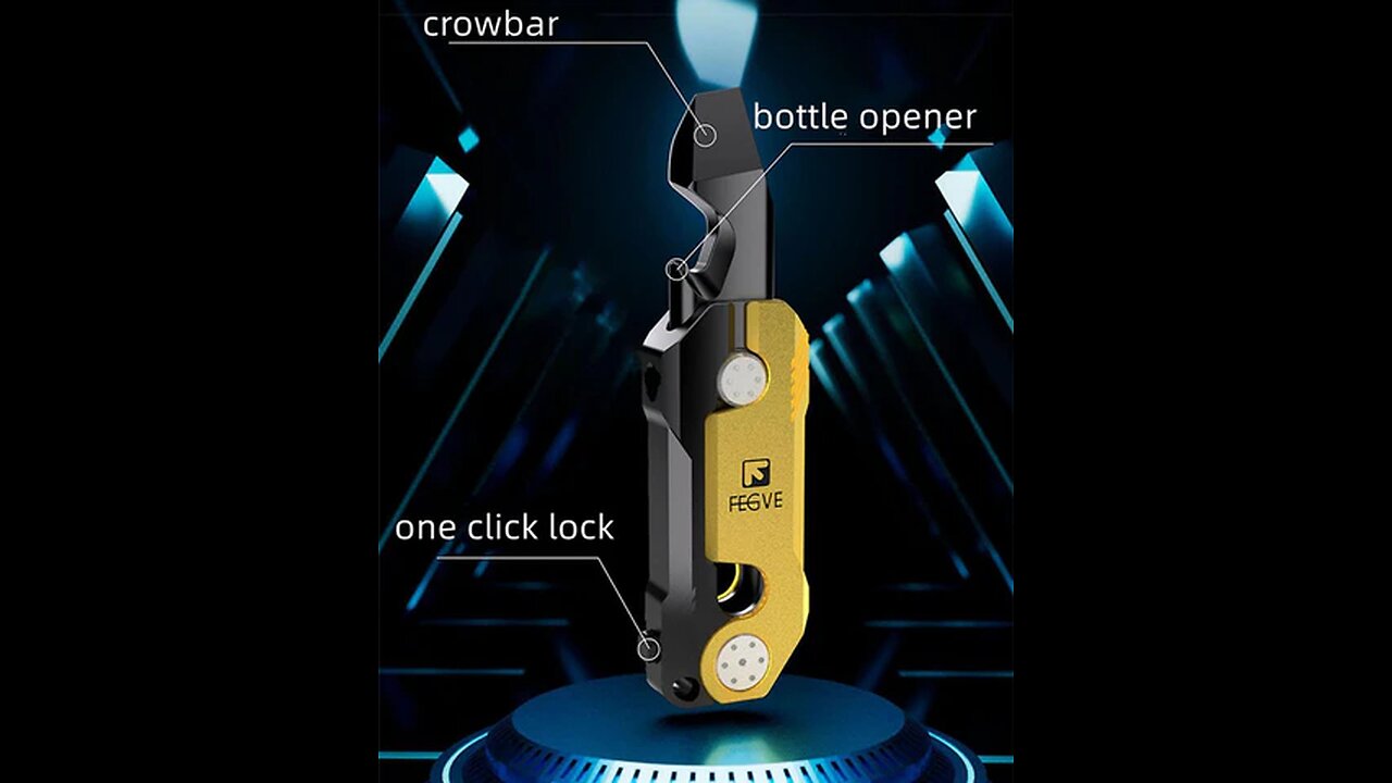 Multifunctional Metal EDC Fidget Tool