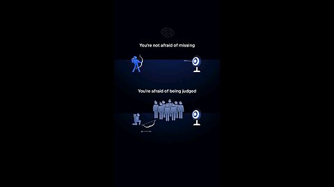 Your are afraid of missing