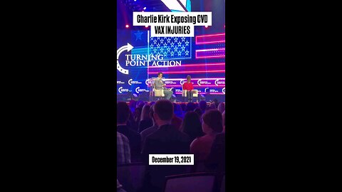 Charlie Kirk exposes CVD VAX