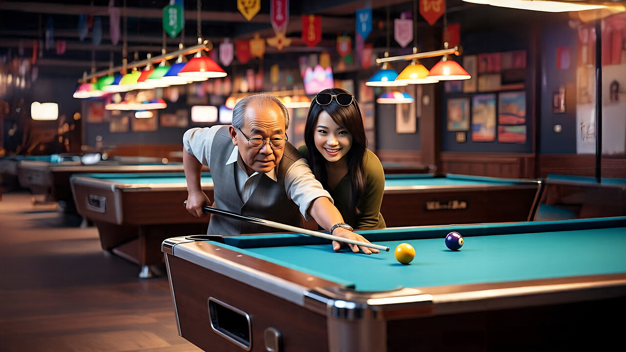 World of Sports - Billards / Pool - Student and the Teacher