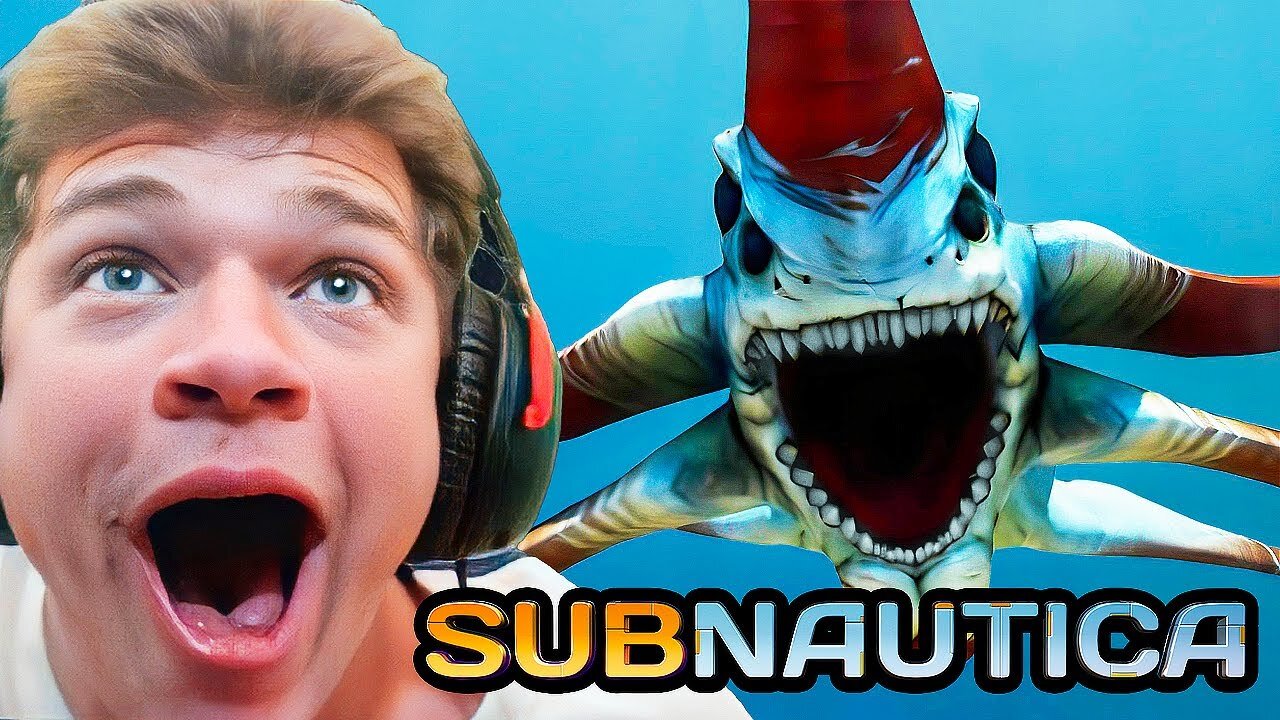 Jynxzi's First Encounter w_ REAPER LEVIATHAN (Subnautica)