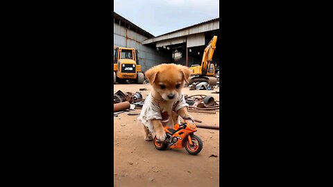 The poor puppy