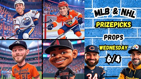 🔥8 HOT MLB PROPS | ⚾️ MLB PICKS TODAY | 🏒 NHL PROPS | WEDNESDAY 6/4/25