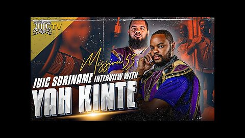 Captain Tazayawan & IUIC Suriname Radio Interview with Yah Kinte