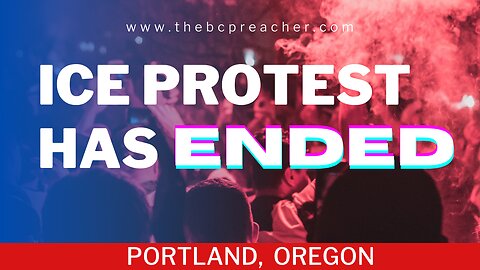Looks Like The Portland, Oregon Anti-ICE Protest Has Offically Ended #video #portland #ice #rumble