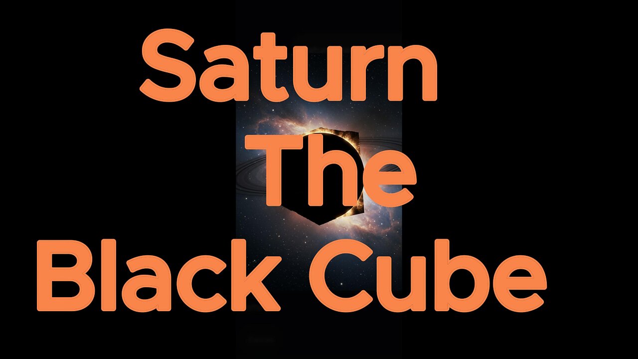 Saturn The Black Cube