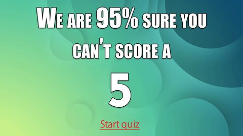 General Knowledge Trivia
