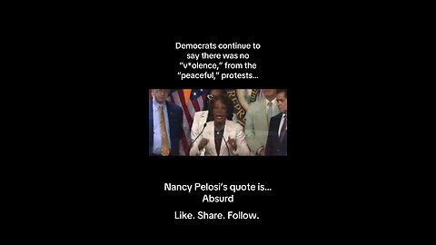 Maxine Waters saw no violence in the LA protests